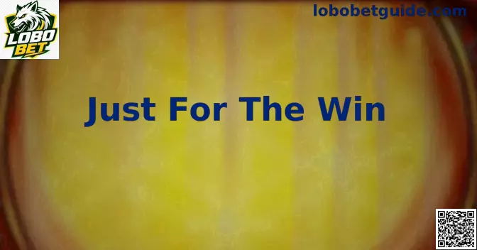 Just For The Win Lobo Bet